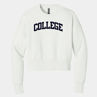 Ladies Crew Neck Sweatshirt Thumbnail