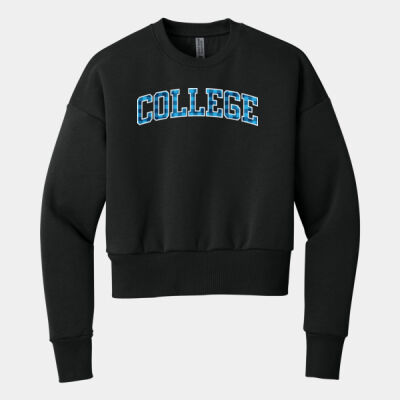Ladies Patterned Crew Thumbnail