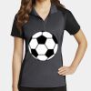 Women's Colorblock Micropique Sport Wick ® Polo Thumbnail