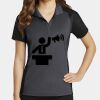 Women's Colorblock Micropique Sport Wick ® Polo Thumbnail